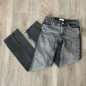 Zara 2-Toned Denim Jeans